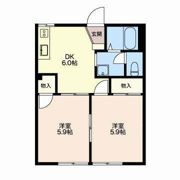 フレグランス金屋 Bの間取り画像