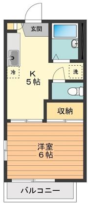 コーポエトワールBの間取り画像