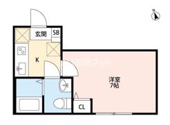 T．A金沢区洲崎町ⅡB棟の間取り画像