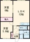 吉川マンションの間取り画像