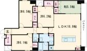 シルトクレーテ三条の間取り画像