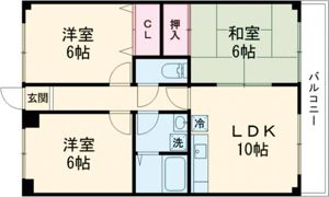 Legato荒尾の間取り画像