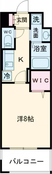 ニューサンリバー15番館の間取り画像