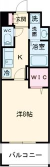 ニューサンリバー15番館の間取り画像