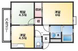 MTハイツBの間取り画像