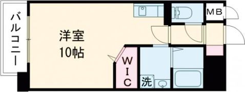 ラ・シック熊本駅前Ⅱの間取り画像