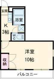 パレス長府の間取り画像