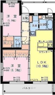 サンテラス・TUTOMIの間取り画像