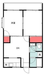 ハイネス川越の間取り画像
