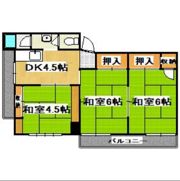 富士マンションの間取り画像