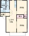 ジュネスシャトーAの間取り画像
