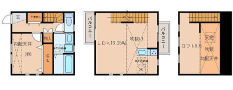 M1の間取り画像