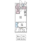 スプランディッド弁天町WESTの間取り画像