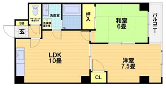 フォレステージ大宮の間取り画像