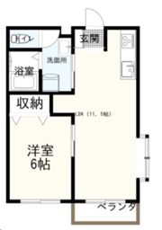 ミストラルⅠの間取り画像