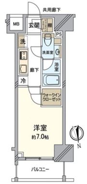 クレヴィア赤羽ステーションテラスの間取り画像