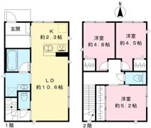 仮）見沼区大和田町ネクスト A棟の間取り画像