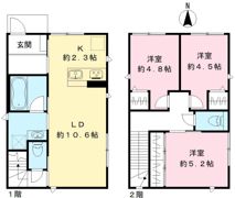 仮）見沼区大和田町ネクスト B棟の間取り画像