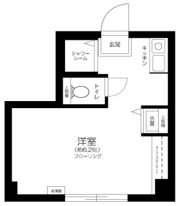 朝日ビルの間取り画像