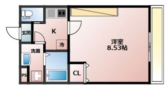 フラッティ西京極の間取り画像
