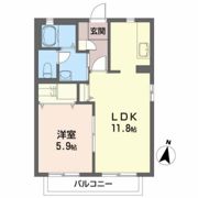 サンプレーヌの間取り画像