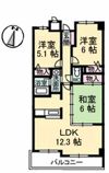 グランドメゾン翠町の間取り画像