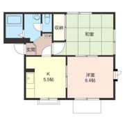 フラッツ南林間の間取り画像