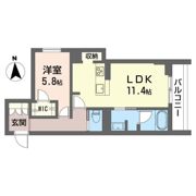 ヴィリジアン陣屋Ⅱの間取り画像