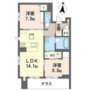 メゾン ド ラポールの間取り画像