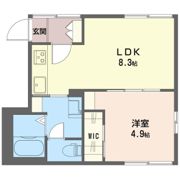 ヴィラ東小岩の間取り画像