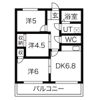 オレンジハイツの間取り画像