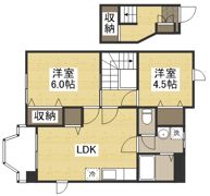 ミレニアムコートの間取り画像