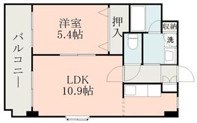 パルエースFUJIの間取り画像