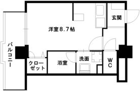 コネクト新水前寺の間取り画像