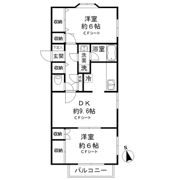 プリンシパル馬橋の間取り画像