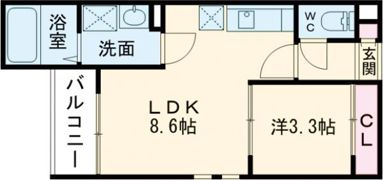 REGALEST ZORROの間取り画像