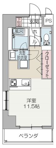 Mondo FujiⅢの間取り画像