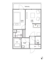 KOMA上尾五番町の間取り画像