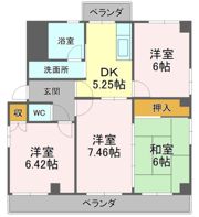 ビオレビルの間取り画像