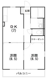 ティアラⅢの間取り画像
