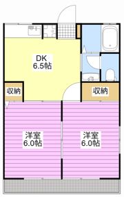 ツインズ Aの間取り画像