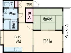 テラッサナガオの間取り画像