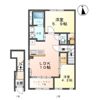 リバレイン南川の間取り画像