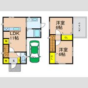西船橋戸建の間取り画像
