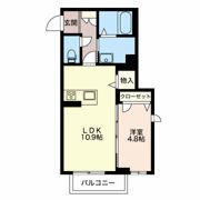 モンレーヴの間取り画像
