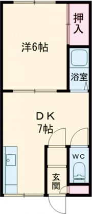 美原ハイムの間取り画像