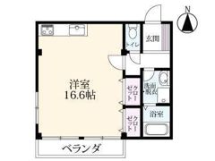 ドリームライフ鍋島の間取り画像