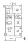 weaveplace KUNITACHIⅠの間取り画像