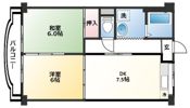 ハイツハピィバリーI北棟の間取り画像
