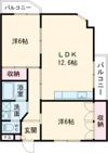 ラピュタ宮前の間取り画像
